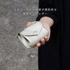 Cham HAKU PLUMP WALLET LXKH-010 Women's Mini Wallet, Small Wallet,