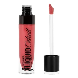 Wet N Wild Megalast Liquid Catsuit Lipstick Color Coral Corruption