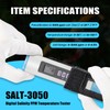 usvehj SALT-3050 Digital Salinity Tester, for Pool & Pond Salt