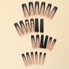 Press On Nails Long Square Glossy Glue On Nails with