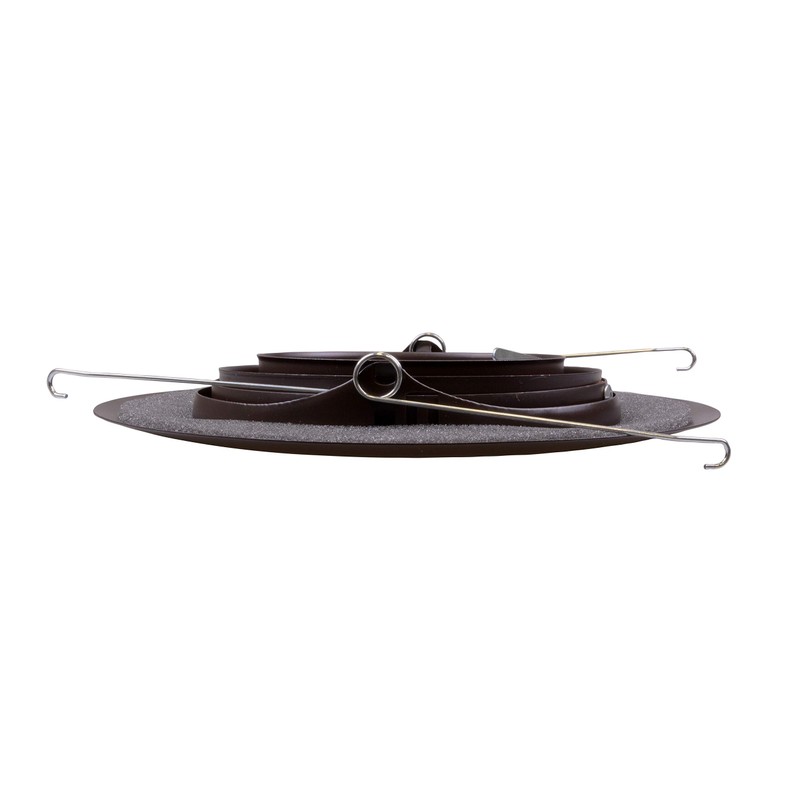 NICOR Lighting 6 inch Oil-Rubbed Bronze Recessed Gimbal Ring Trim,