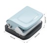 STEELMIGHT Hole Punch, Loose Leaf Punch, Mini 6-Hole Punch for