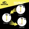 Crooked Head Eccentric Drill 6/8/10/12MM Sets of Bits DARTOTEK Twist