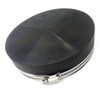 QC-106 6-in. Qwik Cap Flexible PVC Pipe Cap Black Stainless