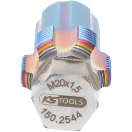 KS Tools 150.2544 Tap with Guide Bolt for NOX Sensors M20 x 1.5