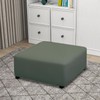 PureFit Super Stretch Form Fit Square Ottoman Cover Rectangle -
