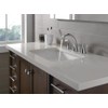 Delta Vesna Brushed Nickel Bathroom Faucet 3 Hole, 8 Inch