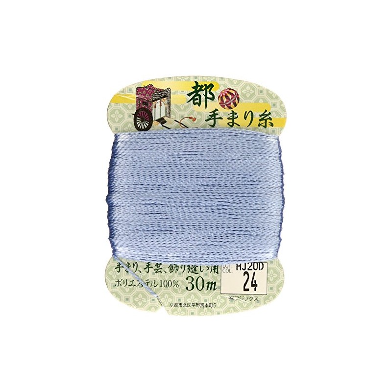 Fujix [Miyako Temari Thread] 30m col.24