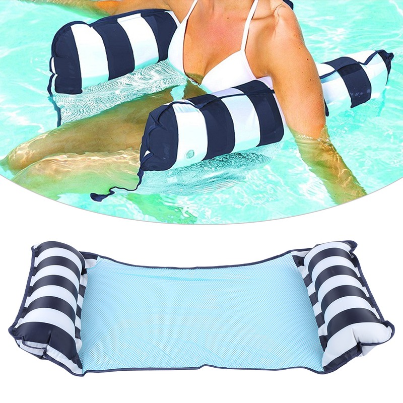 Foldable Dual Purpose Floating Bed Water Deck Chair Sofa Hammock