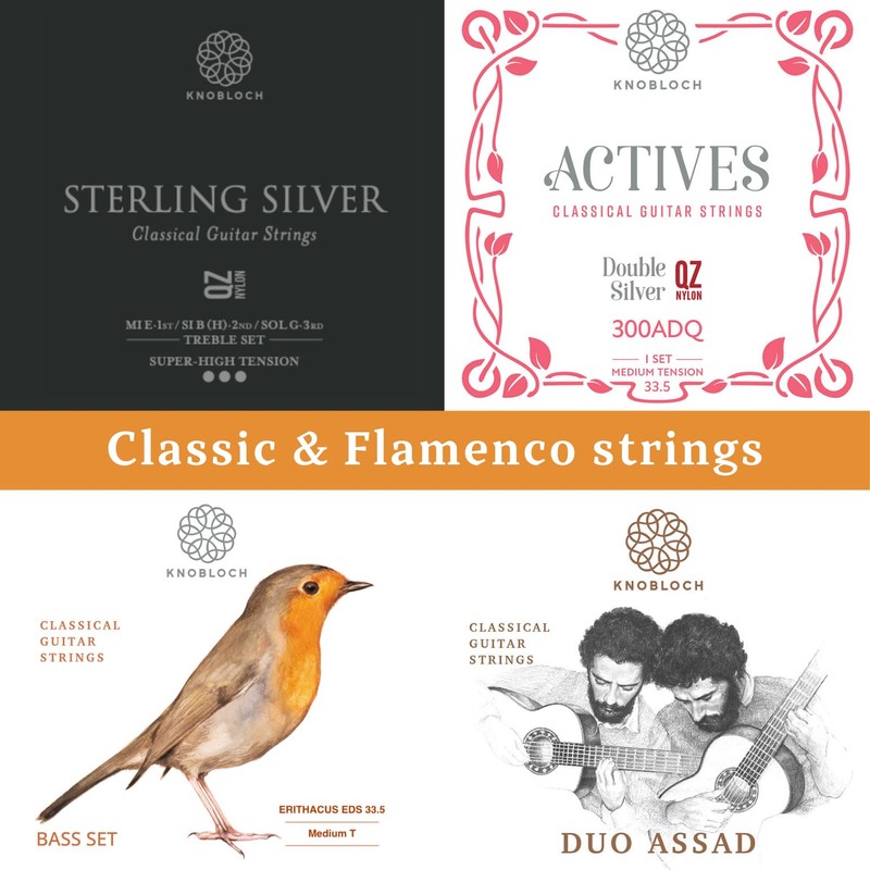 KNOBLOCH STRINGS THE ART OF VIBRATION EDQ34.5 ERITHACUS Double Silver