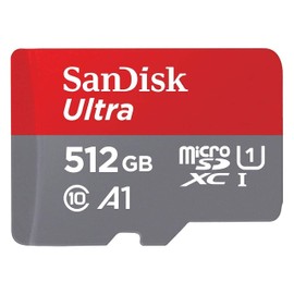 SanDisk 512GB Ultra Memory Card MicroSD Works with Motorola Phone Moto G Stylus (2022), Moto G22 (SDSQUA4-512G-GN6MN) Cl10 A1 UHS-I Bundle with 1 Everything But Stromboli MicroSDXC Memory Card Reader