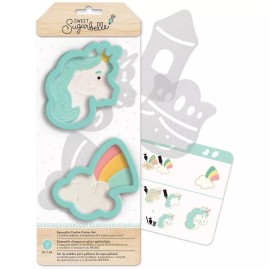 American Crafts, Sweet Sugarbelle Specialty Cookie Cutter Set-Enchanted (3 Pack)