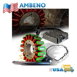 Cahuczlhoz Magneto Coil Stator + Voltage Rectifier + Gasket for 03-04 GSXR 1000/05 600/750