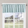 Home Soft Things Mystic Valance Set, Teal/Turquoise, 60" x 18",