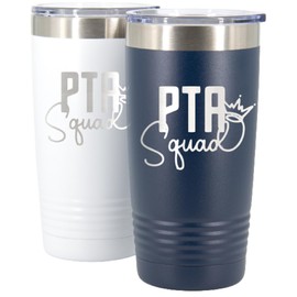 PTA Squad Tumbler, PTA Appreciation Gifts, PTA Mom Cup, Thank You Gift for Parent Teacher Association Volunteers, School Volunteer Gifts