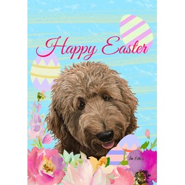 Goldendoodle Apricot - Best of Breed - HHS Easter House Flag
