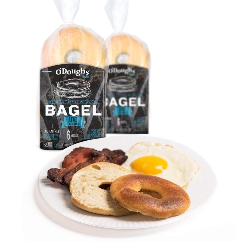 O'Doughs Thins - Original Bagels Presliced |10.6oz| Good Source of