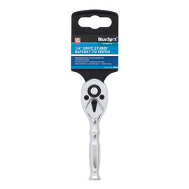 Bluespot 02020 1/4" Drive Stubby Ratchet (72 Teeth)