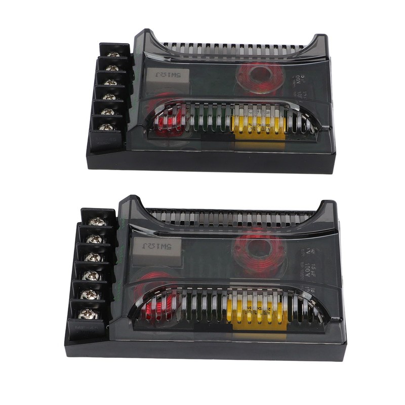 Asixxsix 2Pcs Car Audio Crossover, 300 Watts 2 Way Crossover