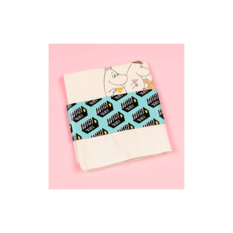 TruffleShuffle Tote Bags Moomins and Friends Tote Bag White/Off White