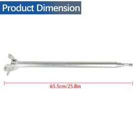 WFLNHB Steering Stem Shaft Replacement for Yamaha YFZ450 YFZ 450 2007-2009