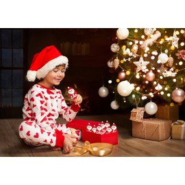 Fruidles Christmas Santa Lollipop, Santa Clause, Candy Canes Suckers, Mixed Fruit Flavor, Individually Wrapped Lollipops (144-Pack)