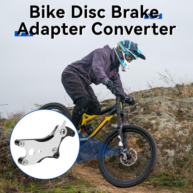 Disc Brake Adapter, Bicycle Disc Brake Aluminium Alloy Bicycle Disc