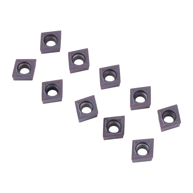10pcs CNC Carbide Insert Cutter Indexable Lathe Milling Inserts Turning