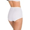 Playtex Womens I Can't Believe It's Girdle Brief Shapewear, White,