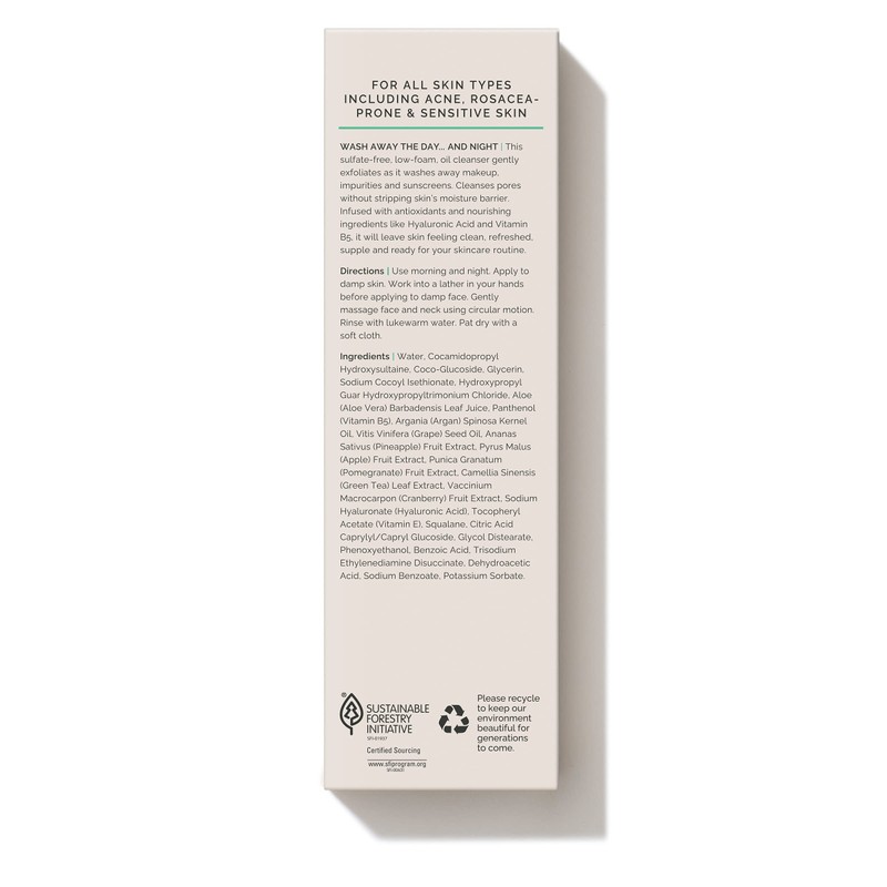 MDSolarSciences Wash Away One Step Foaming Cleanser Removes Impurities, Makeup