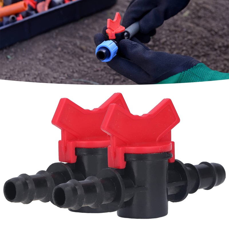 Valve, 2-Piece Flow Control Valve, Straight Shut-off Valve, Water Stop