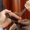 Globusman Peine Cola De Metal Para Corte Profesional Negro