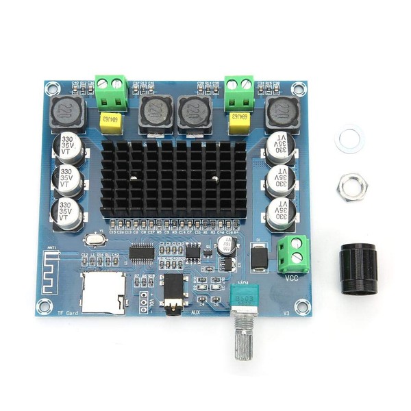 Amplifier Board, 100Wx2 Digital Bluetooth Power Audio Amplifier Board with