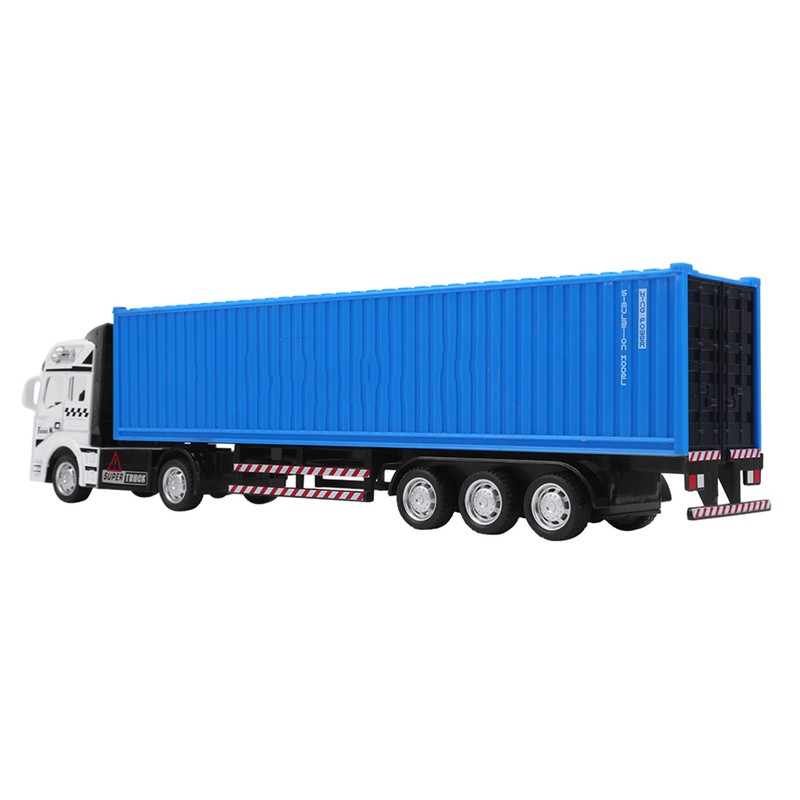 1: 48 Alloy Container Truck Model Toy Highly Simulation Children
