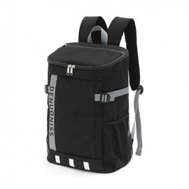 Insulated cold bag, internal waterproof fabric backpack, camping, hiking, car camping, picnic, delivery food bag, 22L Gray