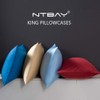NTBAY King Pillowcase Set - 2 Pack Brushed Microfiber 20x36