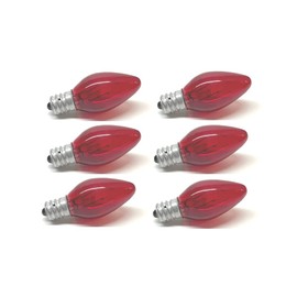 UI PRO TOOLS Red Color Night Light Bulb - 6PC