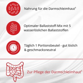 Curabiom® flora Dr. Wolz, powder, 14 sachets, food for the intestinal mucosa