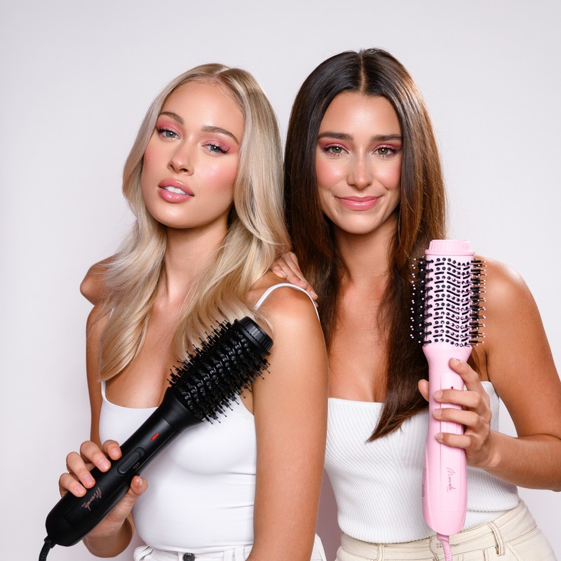 Mermade Hair Blow Dry Brush - Pink