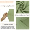 FANPROMS Wedding Arch Cover Set of 2 Sage Green Arch