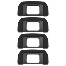 EMSea Pack of 4 DK-28 Viewfinder Eyecup Camera Eyepiece ABS Camera Viewfinder Protection Camera Eyepiece Accessories Compatible with Nikon D7500 Camera Black