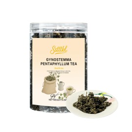 Gynostemma Tea (Jiao Gu Lan) - Loose jiaogulan tea, Caffeine-Free, Non-GMO, 5.29 oz/150 g - Serve as a hot or iced tea!
