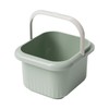 Milageto Foot Bath Soak Tub Wash Bucket, Foot Soaker Basin
