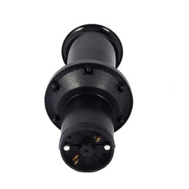 Vintage Old Style Horn Siren AHH OOO GAH AHOOGA OOGA Antique Car Truck 12V 110dB Loud Alarm (Black)