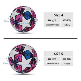 Standard Soccer Ball Professional Outdoors Sports Match Balls Training Seamless Football H