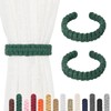 Pretty Jolly 2 Pack Natural Cotton Rope Curtain Tiebacks Farmhouse