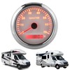 Tachometer Gauge, 9-32V DC 85mm RPM Meter Tachometer 0‑7000rpm Adjustable