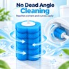 Disposable Toilet Brush Replacement Heads for Bathroom Cleaning – Foam