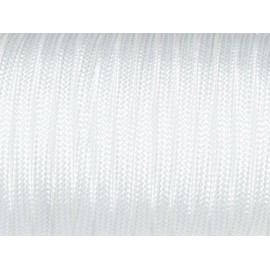 7 Strand Core 550lb Paracord Parachute Cord Lanyard Mil Spec Type III-100ft (White(7#))