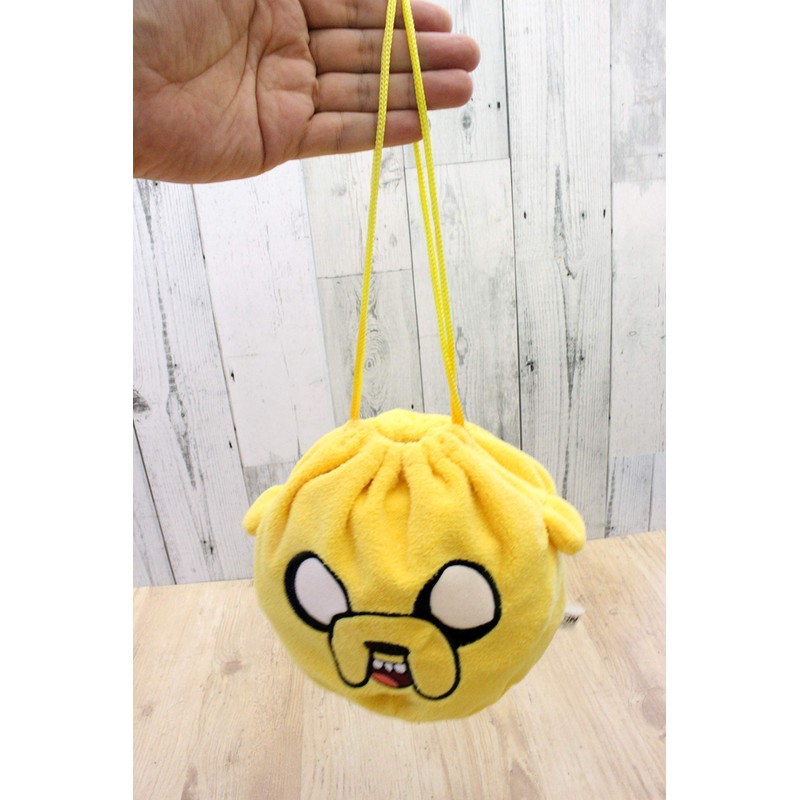 シナダ アドベンチャータイム ジェイク 巾着 18×10×18cm adventure time JAKE SAT-130271